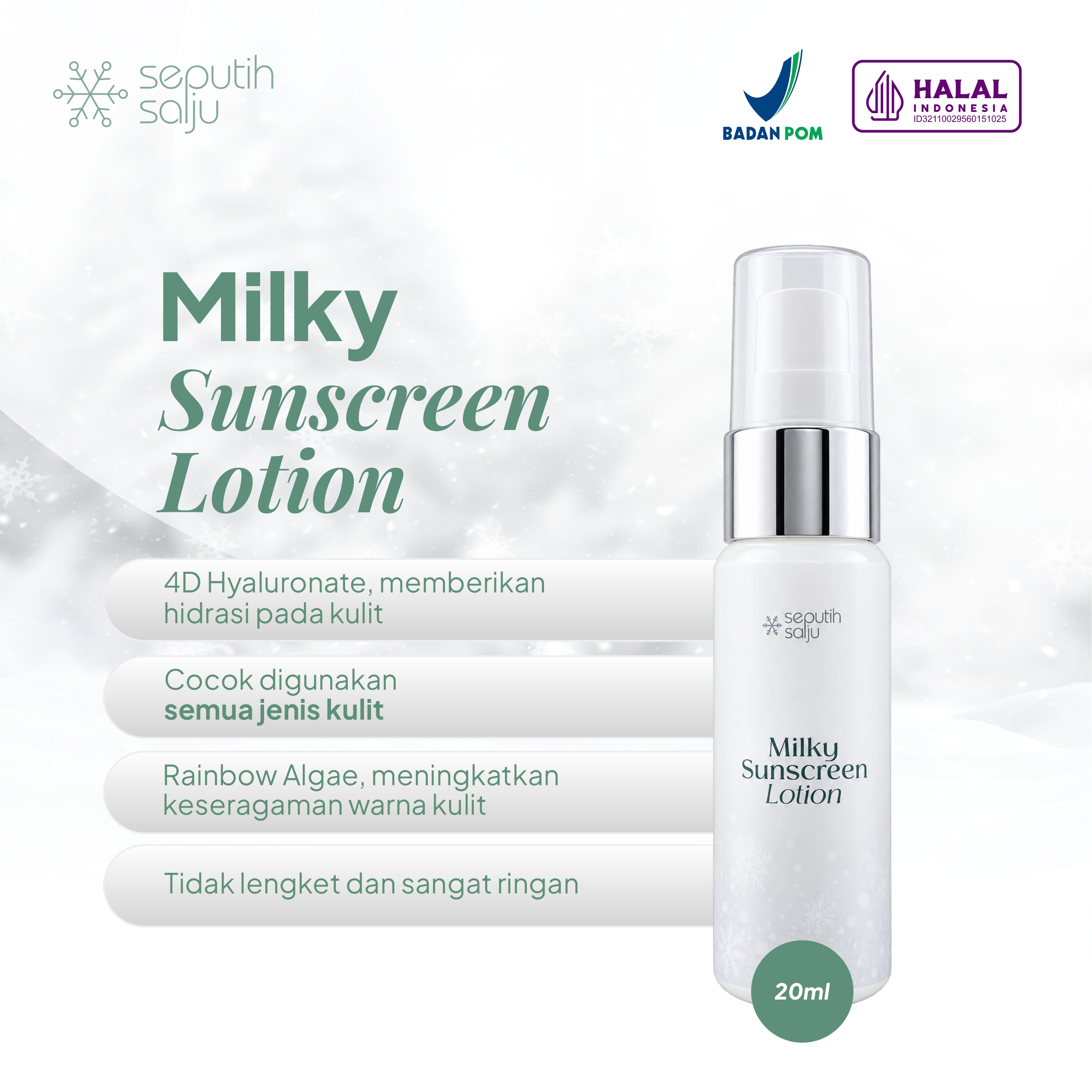 Milky Sunscreen Lotion